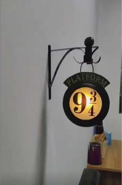 Platform 9¾ Hanging Wall Lamp