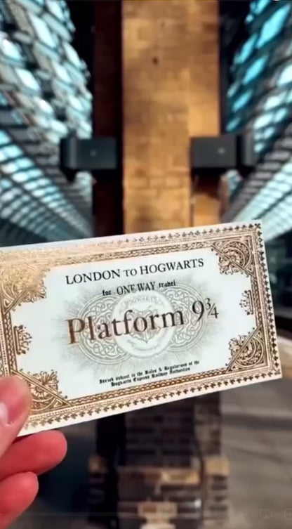 Platform 9¾ Ticket